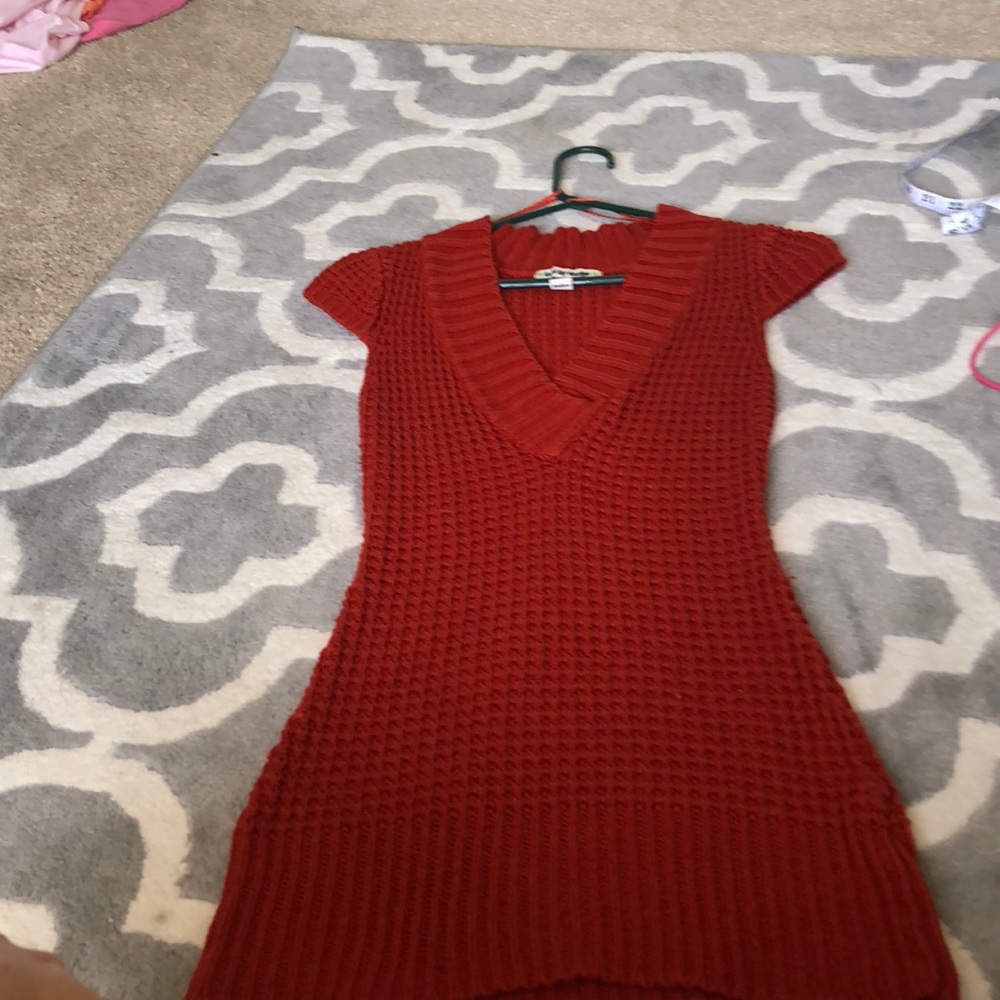 Knitted short sleeve shirt